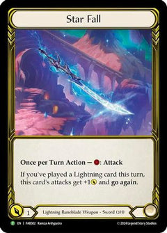 Star Fall (Golden) - FAB302 (FAB302) [Flesh and Blood: Promo Cards] Cold Foil - Deck Out Gaming