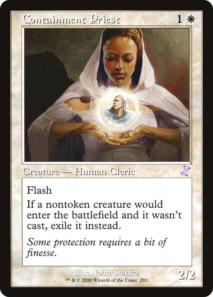 Containment Priest (292) [Time Spiral Remastered] - Deck Out Gaming