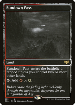 Sundown Pass (533) [Innistrad: Double Feature] foil - Deck Out Gaming