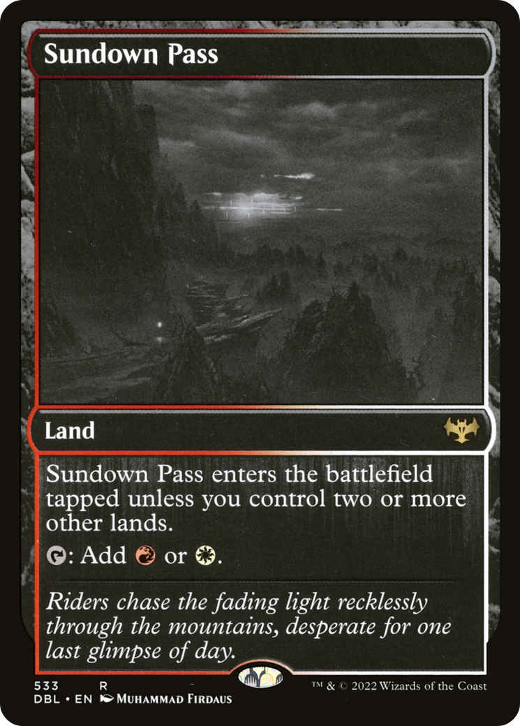 Sundown Pass (533) [Innistrad: Double Feature] - Deck Out Gaming