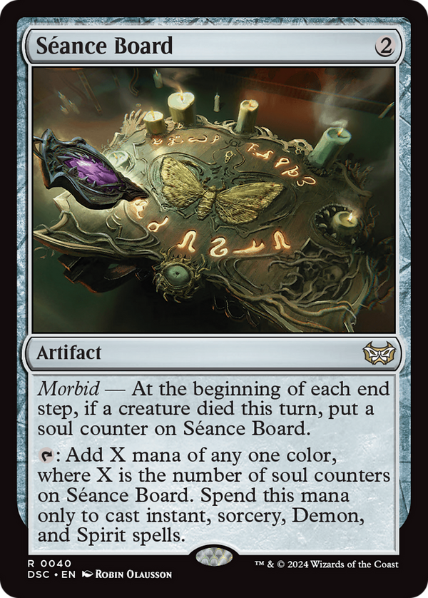 Seance Board (40) [Duskmourn: House of Horror Commander] - Deck Out Gaming