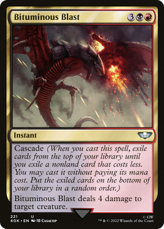 Bituminous Blast (221) [Warhammer 40,000 Commander] - Deck Out Gaming