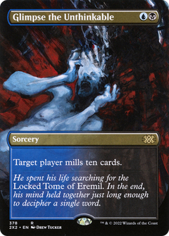 Glimpse the Unthinkable (Borderless) (378) [Double Masters 2022] foil - Deck Out Gaming