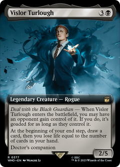 Vislor Turlough (Extended Art) (377) [Doctor Who] - Deck Out Gaming