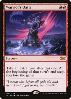Warrior's Oath (130) [Double Masters 2022] foil - Deck Out Gaming
