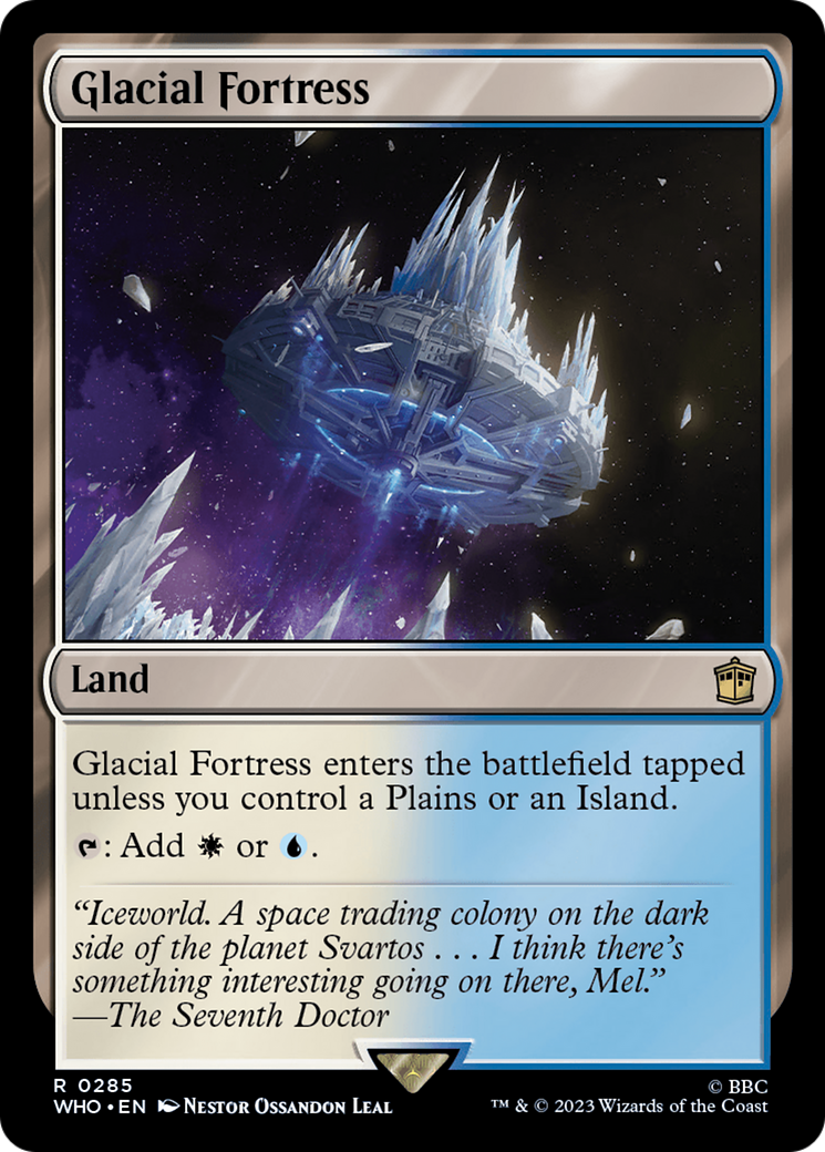 Glacial Fortress (285) [Doctor Who] - Deck Out Gaming