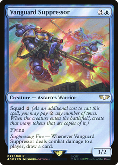 Vanguard Suppressor (Surge Foil) (27) [Warhammer 40,000 Commander] foil - Deck Out Gaming