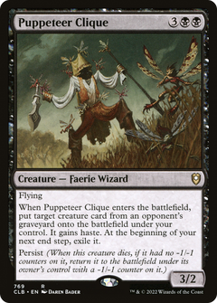 Puppeteer Clique (769) [Commander Legends: Battle for Baldur's Gate] - Deck Out Gaming