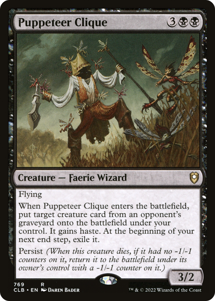 Puppeteer Clique (769) [Commander Legends: Battle for Baldur's Gate] - Deck Out Gaming