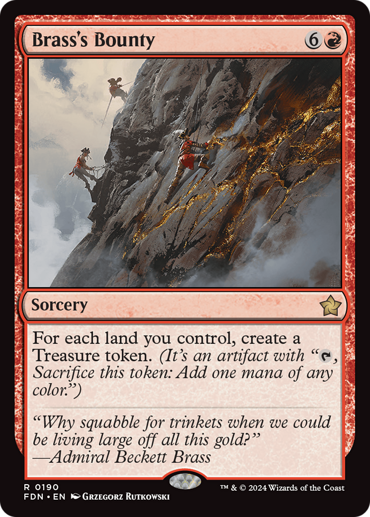 Brass's Bounty (190) [Foundations] - Deck Out Gaming