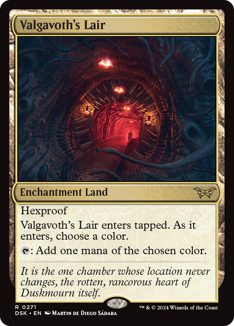 Valgavoth's Lair (271) [Duskmourn: House of Horror] - Deck Out Gaming