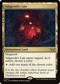 Valgavoth's Lair (271) [Duskmourn: House of Horror] - Deck Out Gaming