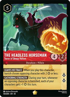 The Headless Horseman - Terror of Sleepy Hollow (125/204) [Whispers in the Well] - Deck Out Gaming