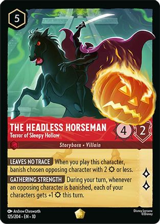The Headless Horseman - Terror of Sleepy Hollow (125/204) [Whispers in the Well] - Deck Out Gaming