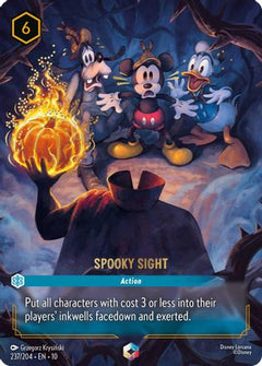 Spooky Sight (Enchanted) (237/204) [Whispers in the Well] Holofoil - Deck Out Gaming