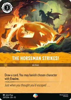 The Horseman Strikes! (Epic) (207/204) [Whispers in the Well] Holofoil - Deck Out Gaming