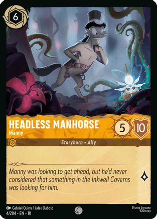Headless Manhorse - Manny (4/204) [Whispers in the Well] - Deck Out Gaming