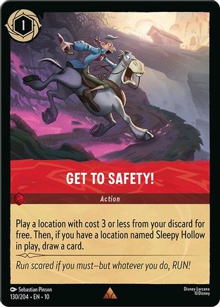 Get to Safety! (130/204) [Whispers in the Well] - Deck Out Gaming