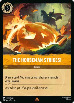 The Horseman Strikes! (29/204) [Whispers in the Well] - Deck Out Gaming