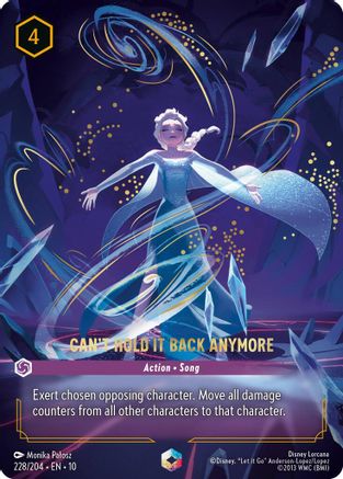 Can't Hold It Back Anymore (Enchanted) (228/204) [Whispers in the Well] Holofoil - Deck Out Gaming