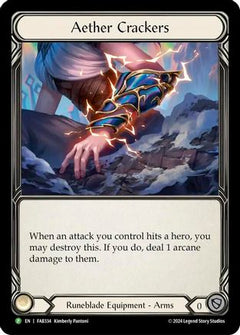 Aether Crackers - FAB334 (FAB334) [Flesh and Blood: Promo Cards] Cold Foil - Deck Out Gaming