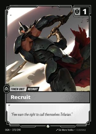 Recruit (272) // Buff (272/298) [Origins] - Deck Out Gaming