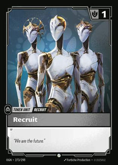 Recruit (273) // Buff (273/298) [Origins] - Deck Out Gaming