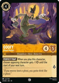 Goofy - Ghost Hunter (21/204) [Whispers in the Well] - Deck Out Gaming
