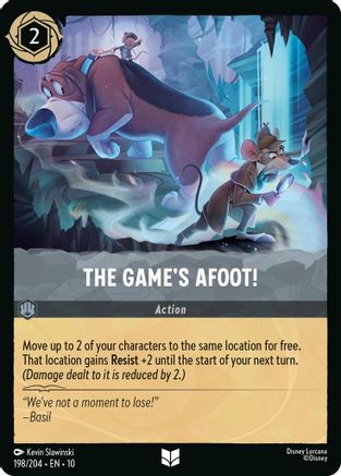 The Game's Afoot! (198/204) [Whispers in the Well] - Deck Out Gaming
