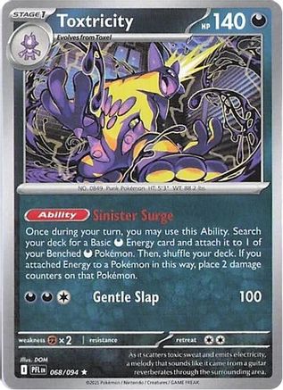 Toxtricity (68) [ME02: Phantasmal Flames] Holofoil - Deck Out Gaming