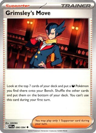 Grimsley's Move (90) [ME02: Phantasmal Flames] Reverse Holofoil - Deck Out Gaming