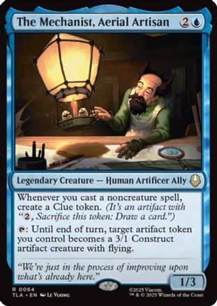 The Mechanist, Aerial Artisan (64) [Avatar: The Last Airbender] foil - Deck Out Gaming
