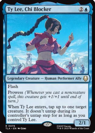Ty Lee, Chi Blocker (76) [Avatar: The Last Airbender] - Deck Out Gaming