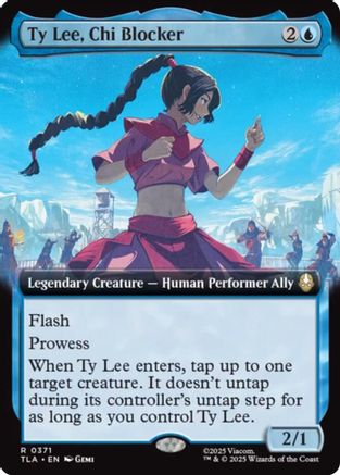 Ty Lee, Chi Blocker (Extended Art) (371) [Avatar: The Last Airbender] foil