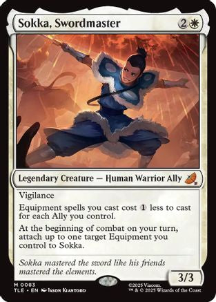 Sokka, Swordmaster (83) [Avatar: The Last Airbender: Eternal-Legal] foil - Deck Out Gaming