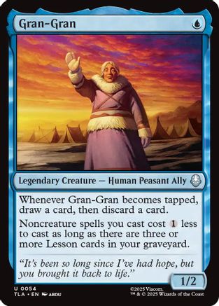 Gran-Gran (54) [Avatar: The Last Airbender] - Deck Out Gaming