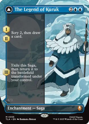 The Legend of Kuruk (Borderless) (355) [Avatar: The Last Airbender] - Deck Out Gaming