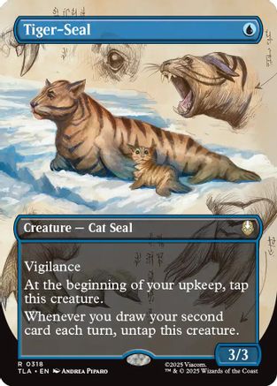 Tiger-Seal (Borderless) (318) [Avatar: The Last Airbender] - Deck Out Gaming