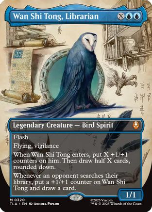 Wan Shi Tong, Librarian (Borderless) (320) [Avatar: The Last Airbender] foil - Deck Out Gaming