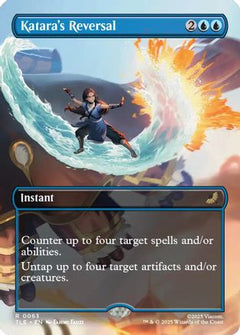 Katara's Reversal (Borderless) (63) [Avatar: The Last Airbender: Eternal-Legal] foil - Deck Out Gaming
