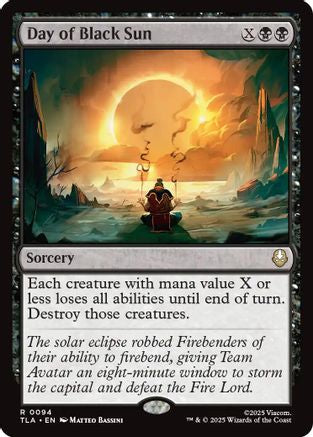 Day of Black Sun (94) [Avatar: The Last Airbender] foil - Deck Out Gaming