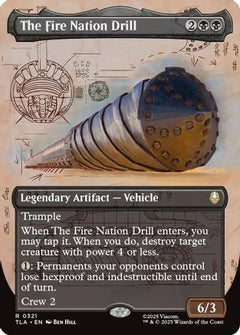The Fire Nation Drill (Borderless) (321) [Avatar: The Last Airbender] - Deck Out Gaming