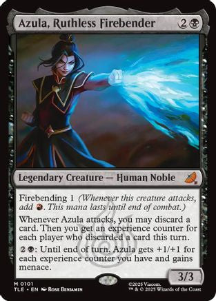 Azula, Ruthless Firebender (101) [Avatar: The Last Airbender: Eternal-Legal] foil - Deck Out Gaming