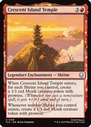Crescent Island Temple (129) [Avatar: The Last Airbender] - Deck Out Gaming