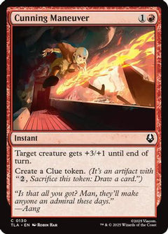 Cunning Maneuver (130) [Avatar: The Last Airbender] foil - Deck Out Gaming