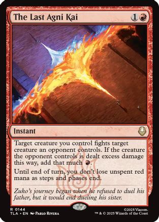The Last Agni Kai (144) [Avatar: The Last Airbender] foil - Deck Out Gaming