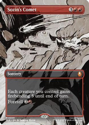 Sozin's Comet (0309) (Borderless) (309) [Avatar: The Last Airbender] - Deck Out Gaming