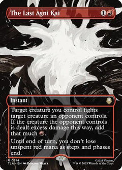 The Last Agni Kai (Borderless) (314) [Avatar: The Last Airbender] foil - Deck Out Gaming