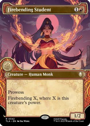 Firebending Student (Showcase) (342) [Avatar: The Last Airbender] - Deck Out Gaming