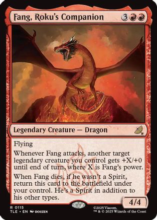 Fang, Roku's Companion (115) [Avatar: The Last Airbender: Eternal-Legal] - Deck Out Gaming